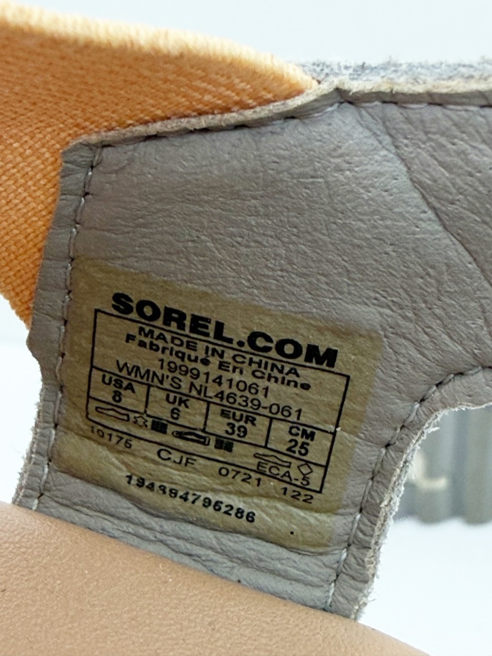 Sorel Womens Cameron Flatform Wedge Sandals Size 8 - Picture 8 of 8